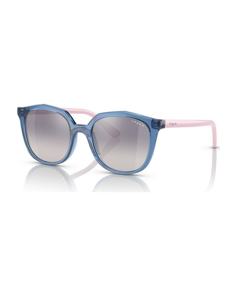 Kids Eyewear Sunglasses VJ201645-YZ Transparent Blue $7.05 Kids