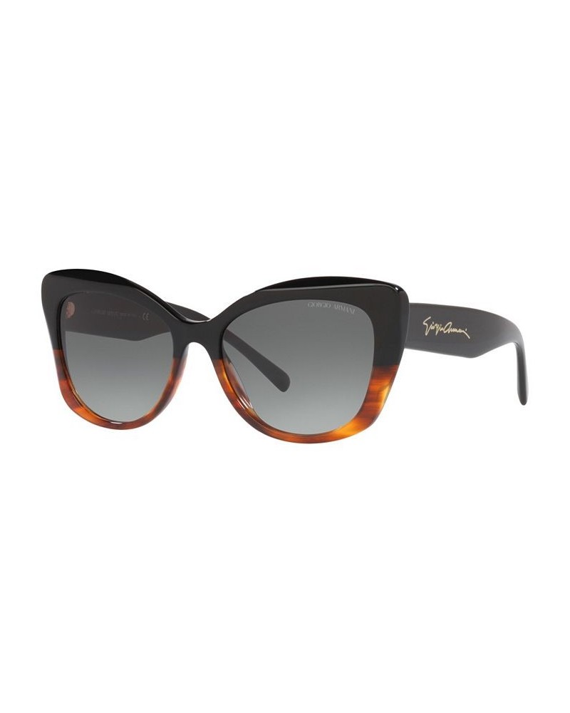 Women's Sunglasses 56 Havana/Striped Brown $62.46 Womens