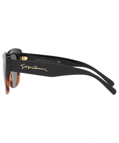 Women's Sunglasses 56 Havana/Striped Brown $62.46 Womens