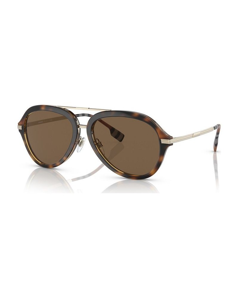 Men's Jude Sunglasses BE437758-X Dark Havana $36.96 Mens