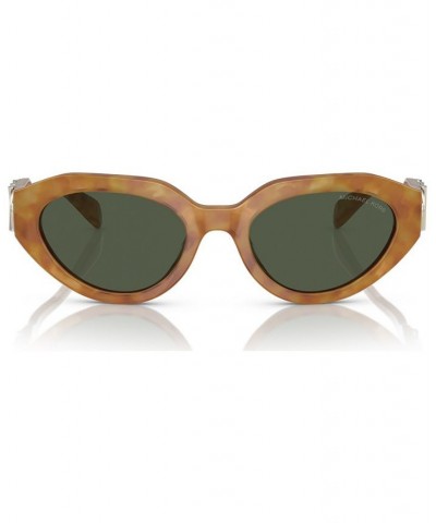 Women's Sunglasses Empire Oval Amber Tortoise $25.44 Womens