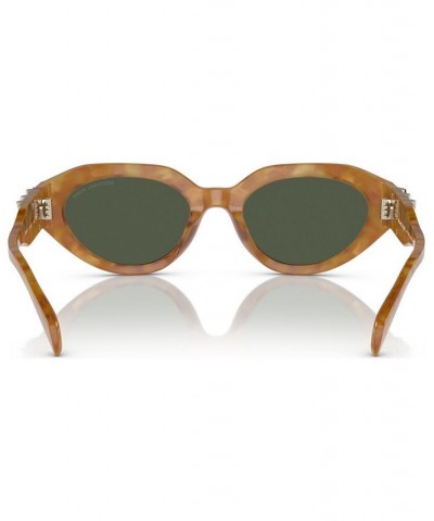 Women's Sunglasses Empire Oval Amber Tortoise $25.44 Womens