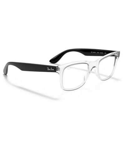 RX4640V Unisex Square Eyeglasses Transparent $44.82 Unisex