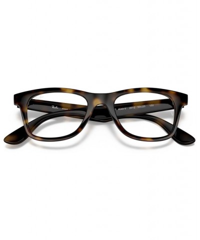 RX4640V Unisex Square Eyeglasses Transparent $44.82 Unisex