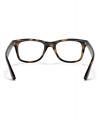 RX4640V Unisex Square Eyeglasses Transparent $44.82 Unisex