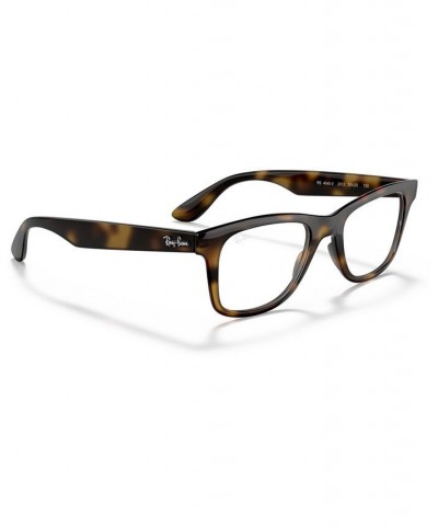 RX4640V Unisex Square Eyeglasses Transparent $44.82 Unisex