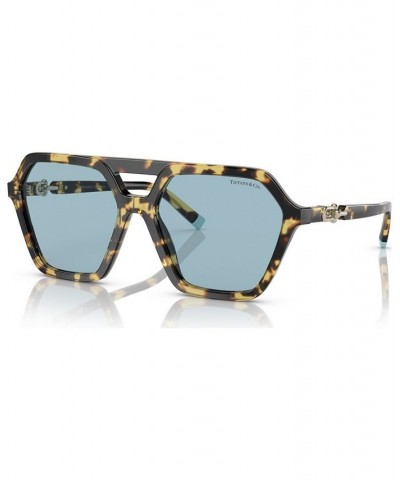 Women's Sunglasses TF419858-X Yellow Havana $84.92 Womens