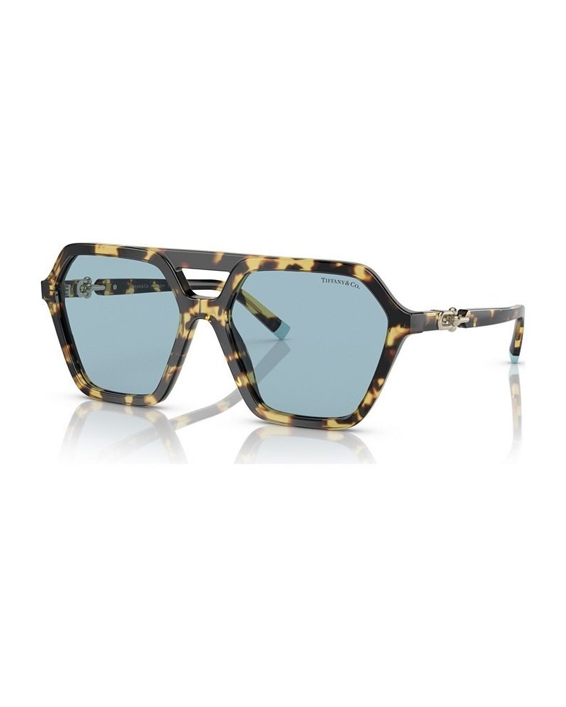 Women's Sunglasses TF419858-X Yellow Havana $84.92 Womens