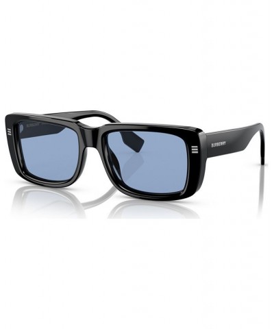 Men's Jarvis Sunglasses BE4376U55-X Black $30.91 Mens