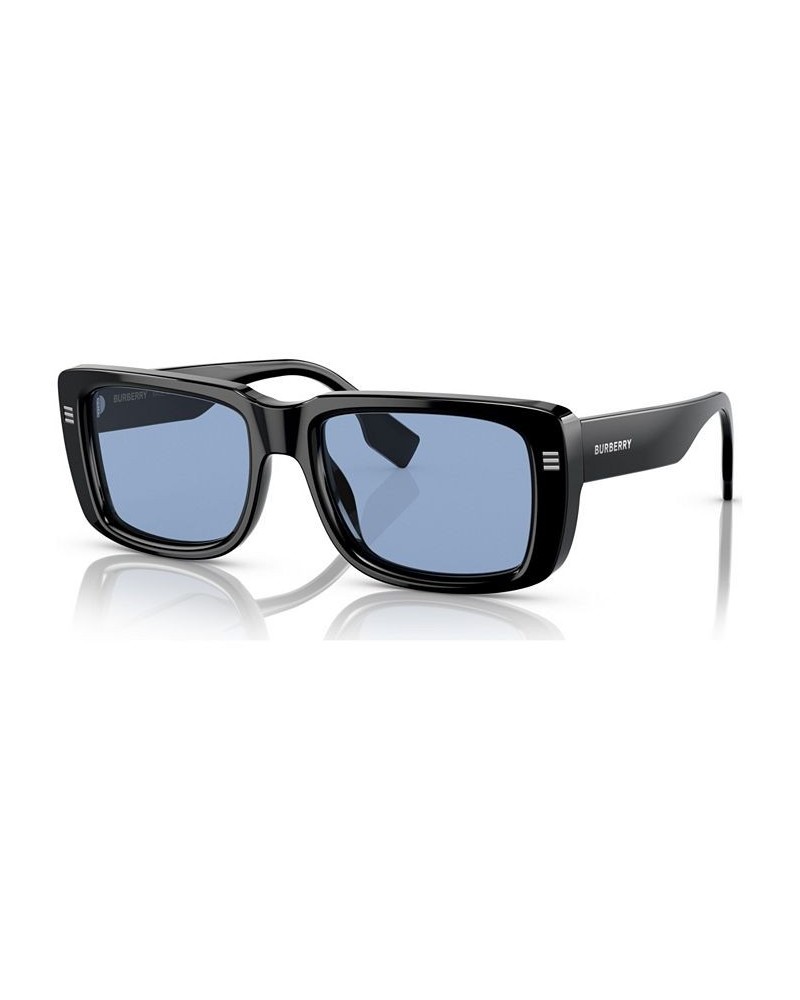 Men's Jarvis Sunglasses BE4376U55-X Black $30.91 Mens