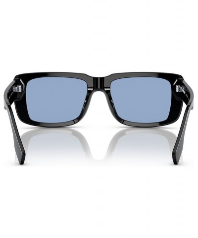 Men's Jarvis Sunglasses BE4376U55-X Black $30.91 Mens