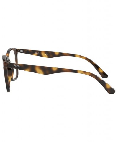 RX7177 Unisex Square Eyeglasses Havana $21.56 Unisex