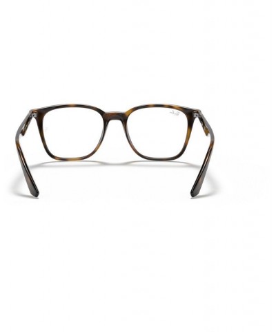 RX7177 Unisex Square Eyeglasses Havana $21.56 Unisex