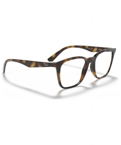 RX7177 Unisex Square Eyeglasses Havana $21.56 Unisex