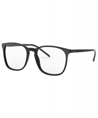 RB5387 Unisex Square Eyeglasses Black $16.94 Unisex