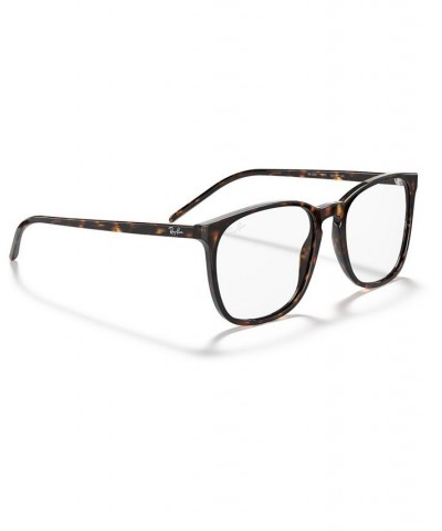 RB5387 Unisex Square Eyeglasses Black $16.94 Unisex