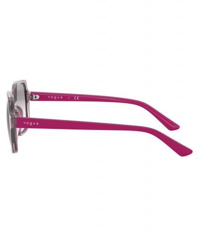 Unisex Sunglasses VJ2006 46 PINK OPAL/VIOLET GRADIENT GREY $12.22 Unisex