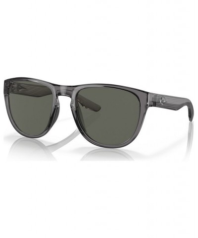 Unisex Polarized Sunglasses 6S908255-P Gray Crystal $34.65 Unisex