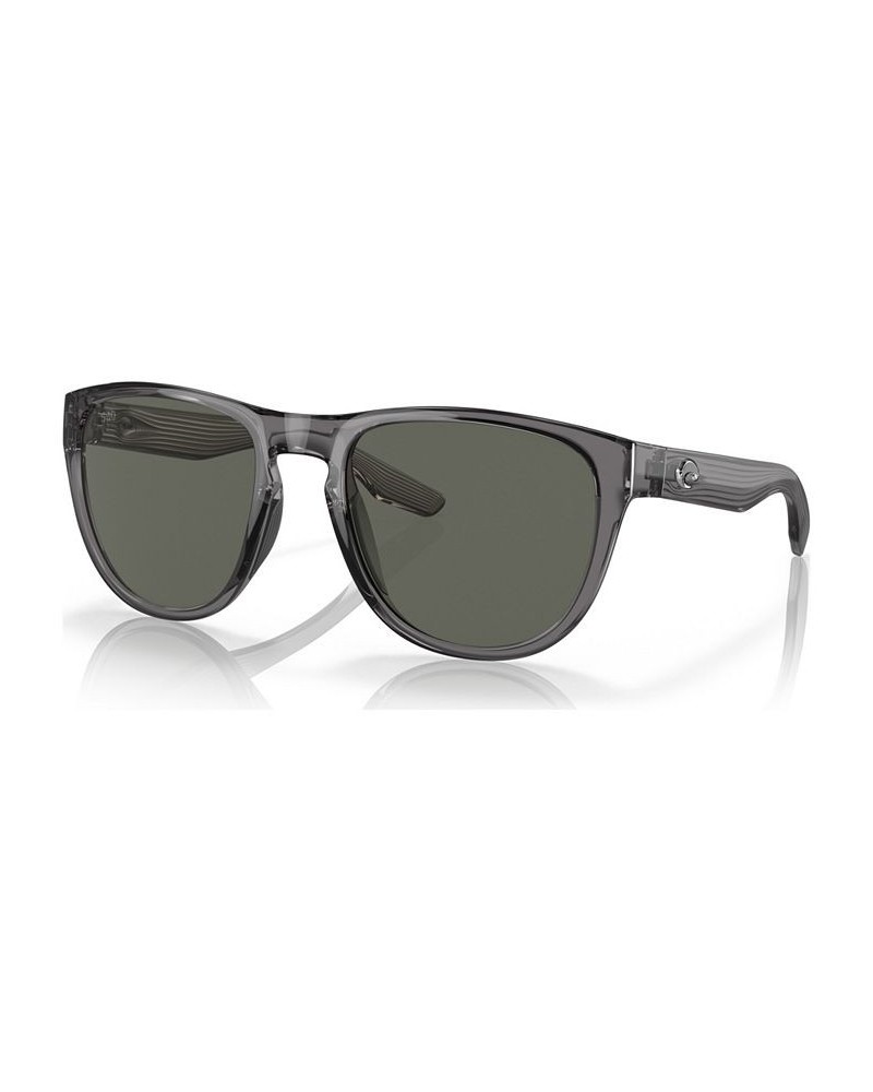 Unisex Polarized Sunglasses 6S908255-P Gray Crystal $34.65 Unisex