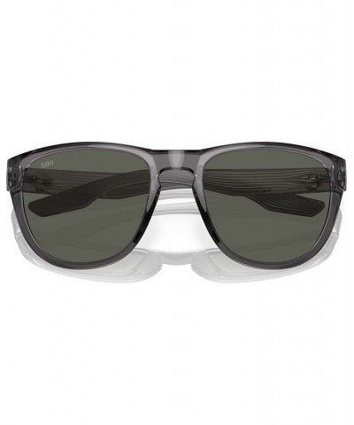 Unisex Polarized Sunglasses 6S908255-P Gray Crystal $34.65 Unisex