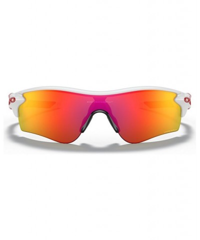 Men's Low Bridge Fit Sunglasses OO9206 RadarLock Path 38 White 2 $46.83 Mens