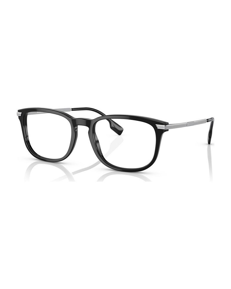 Men's Rectangle Eyeglasses BE236956-O Black $38.09 Mens