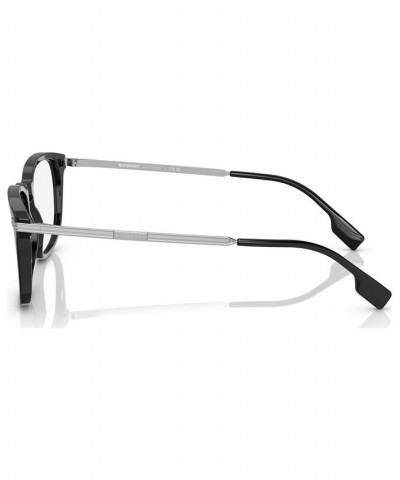 Men's Rectangle Eyeglasses BE236956-O Black $38.09 Mens