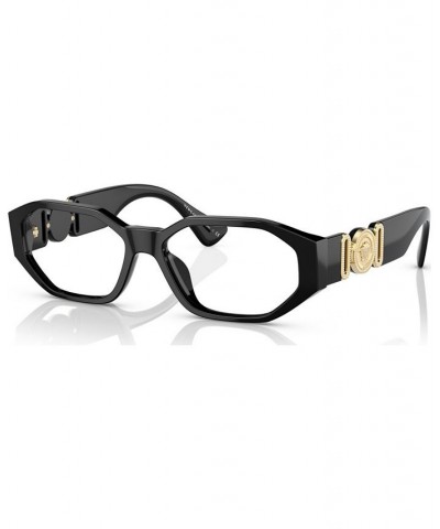 Men's Irregular Eyeglasses VE3320U Black $46.50 Mens