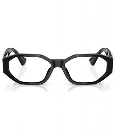 Men's Irregular Eyeglasses VE3320U Black $46.50 Mens