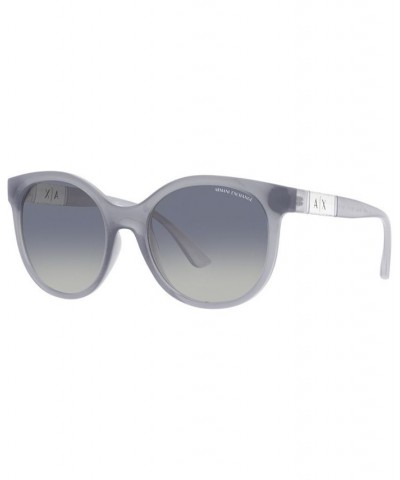 Women's Sunglasses AX4120S 54 Shiny Black $24.60 Womens