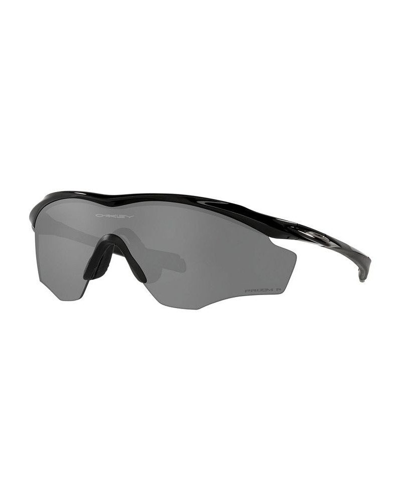 Men's Frame XL Polarized Sunglasses OO9343 45 M2 POLISHED BLACK/PRIZM BLACK POLARIZED $31.80 Mens