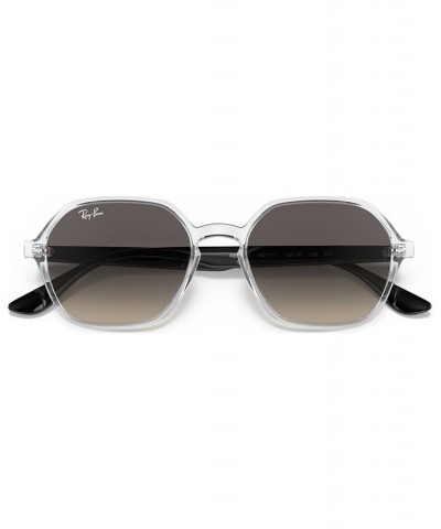 Unisex Sunglasses RB4361 52 Transparent $40.32 Unisex