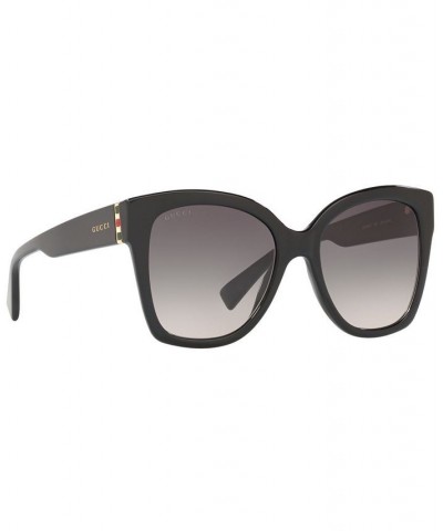 Sunglasses GG0459S 54 BLACK SHINY/GREY $73.95 Unisex