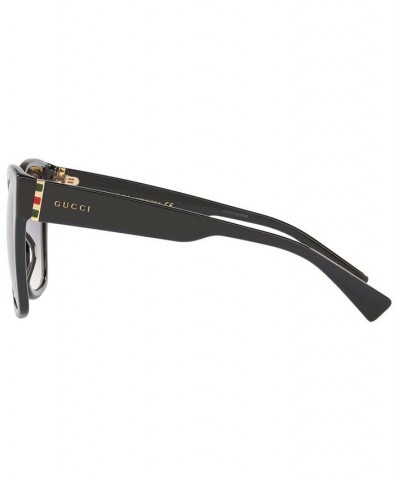 Sunglasses GG0459S 54 BLACK SHINY/GREY $73.95 Unisex