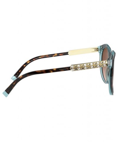 Sunglasses TF4175B 55 HAVANA ON CRYSTAL TIFFANY BLUE $24.60 Unisex