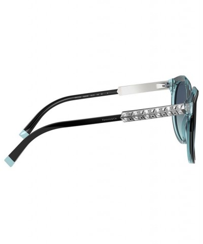 Sunglasses TF4175B 55 HAVANA ON CRYSTAL TIFFANY BLUE $24.60 Unisex