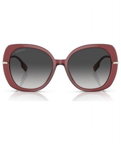 Women's Eugenie Sunglasses BE437455-Y Bordeaux $73.06 Womens