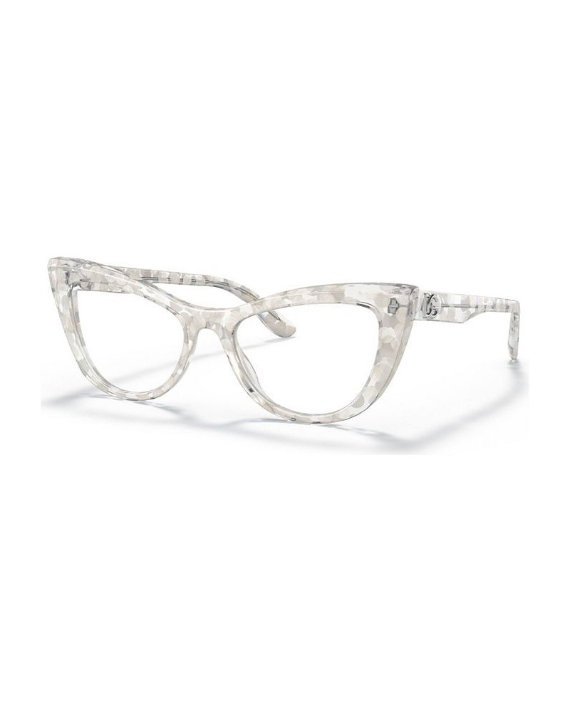 DG3354 Women's Cat Eye Eyeglasses Black $36.00 Womens