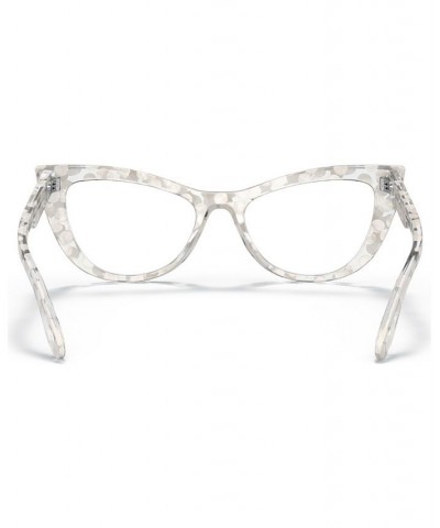 DG3354 Women's Cat Eye Eyeglasses Black $36.00 Womens