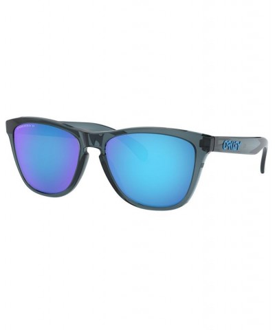 Frogskins Polarized Sunglasses OO9013 55 CRYSTAL BLACK/PRIZM SAPPHR IRIDIUM POLARIZED $34.80 Unisex