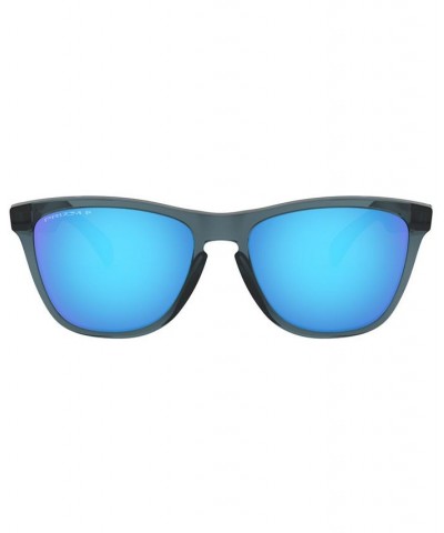 Frogskins Polarized Sunglasses OO9013 55 CRYSTAL BLACK/PRIZM SAPPHR IRIDIUM POLARIZED $34.80 Unisex