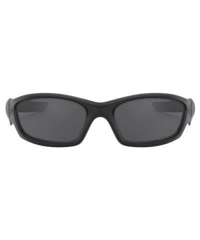 Straight Jac Polarized Sunglasses OO9039 61 MATTE BLACK $23.92 Unisex