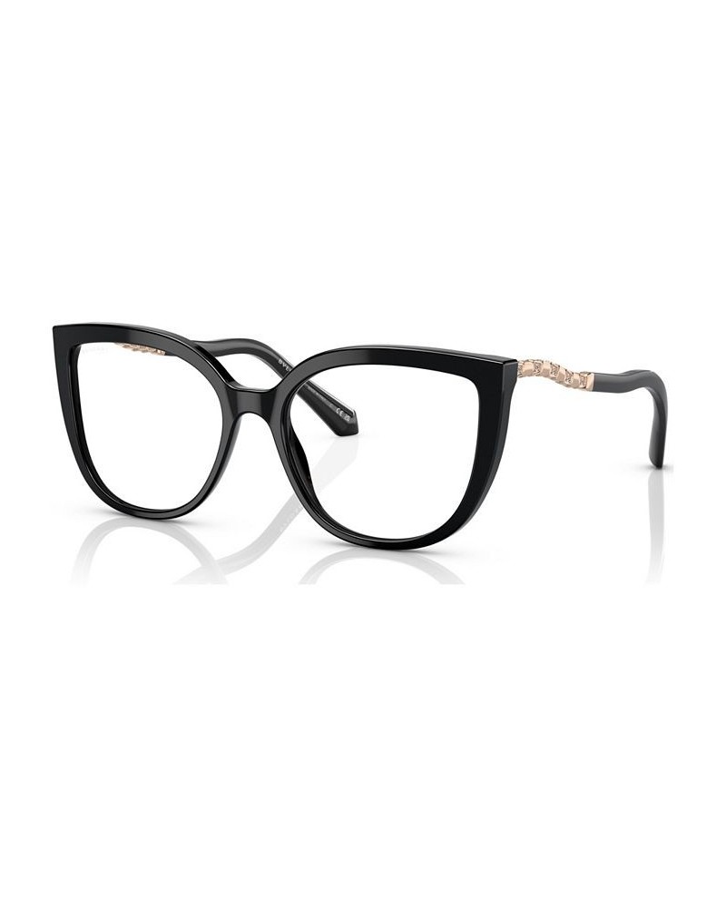 Women's Cat Eye Eyeglasses BV4214B54-X Black $104.58 Womens