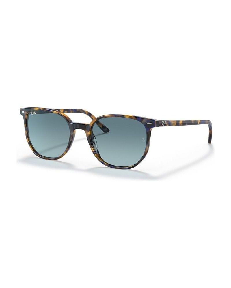 Unisex Sunglasses RB2197 ELLIOT 52 Yellow and Blue Havana $40.94 Unisex