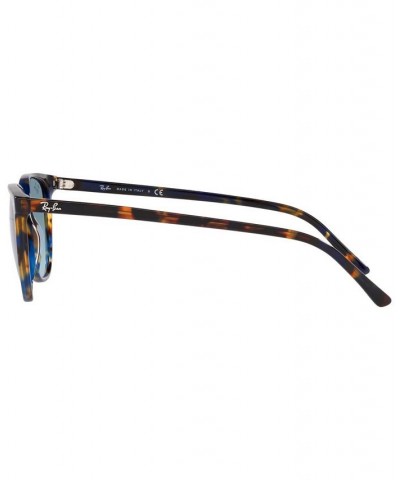 Unisex Sunglasses RB2197 ELLIOT 52 Yellow and Blue Havana $40.94 Unisex