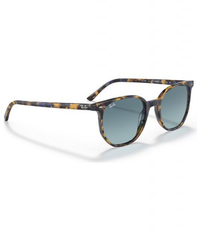 Unisex Sunglasses RB2197 ELLIOT 52 Yellow and Blue Havana $40.94 Unisex