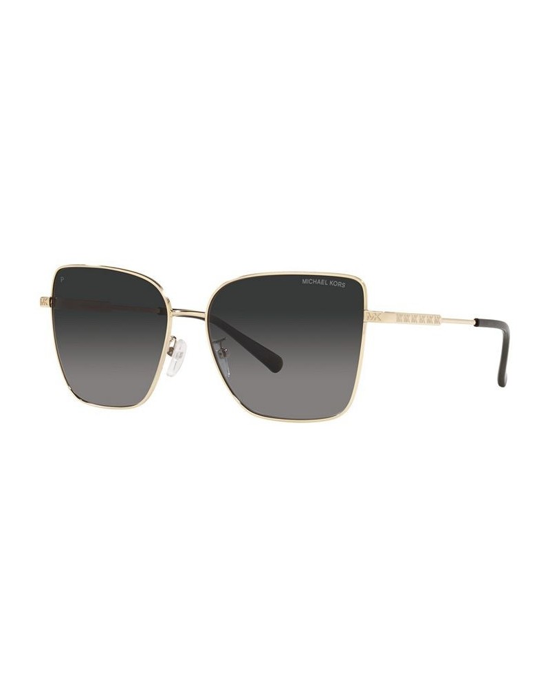 Women's Polarized Sunglasses MK1108 BASTIA 57 Light Gold-Tone $15.29 Womens