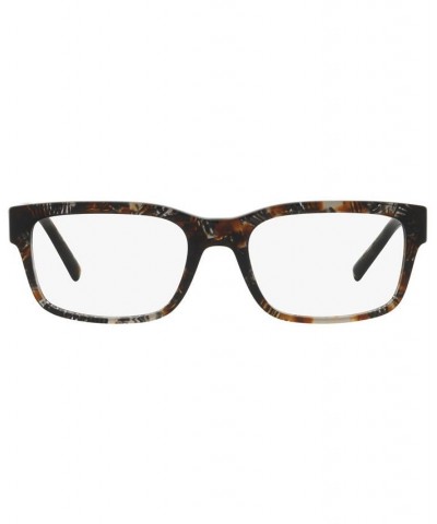 DG3352 Men's Rectangle Eyeglasses Black $79.46 Mens