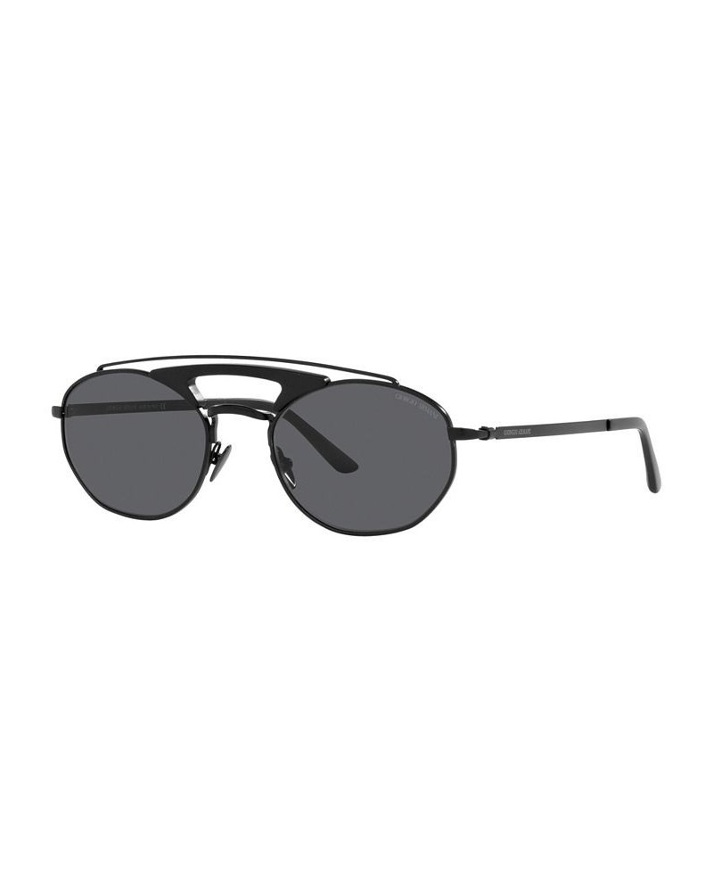 Men's Sunglasses AR6116 53 Matte Black $32.16 Mens