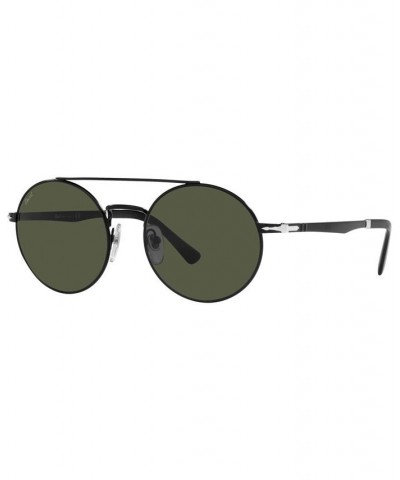 Unisex Sunglasses PO2496S 52 Black Demishiny $73.70 Unisex